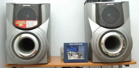 Aiwa Subwoofer, Aiwa Speakers With Built In Subwoofer