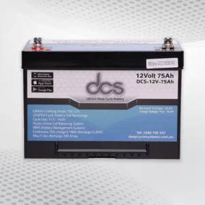 batteria a ciclo profondo da 100 Amp