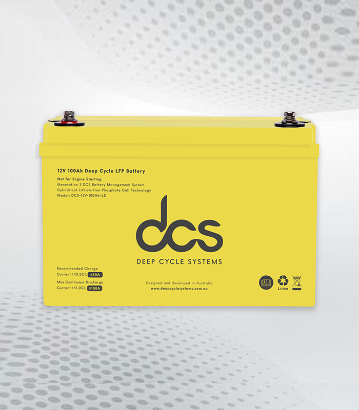 batterie à décharge profonde de 100 A